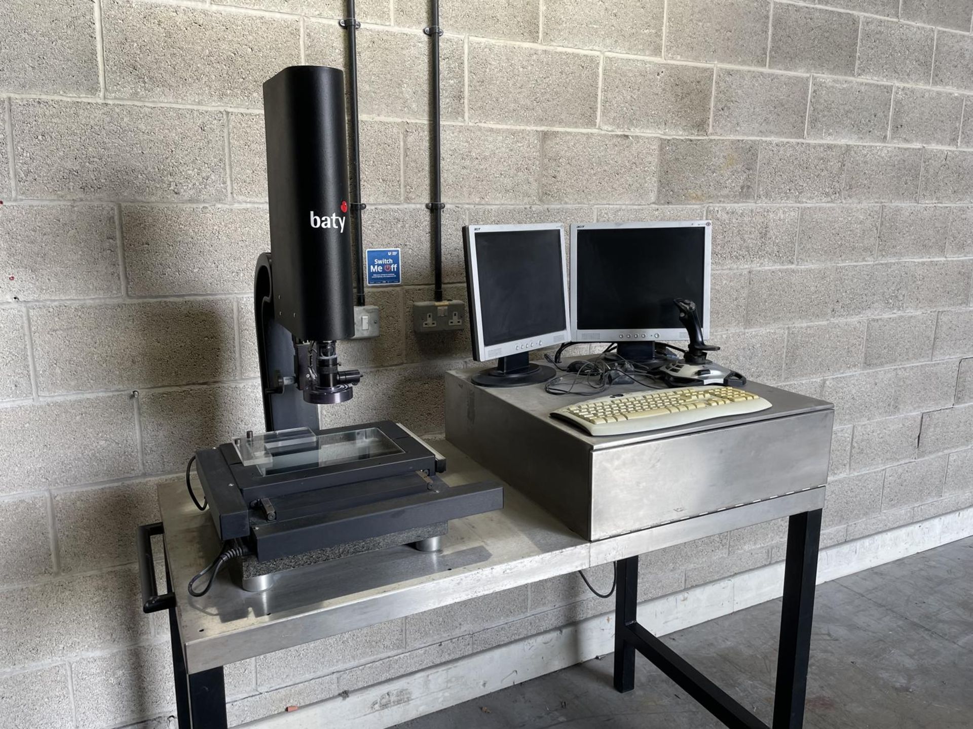 Baty 356-05-CNC Video Measuring System Serial No. 0501