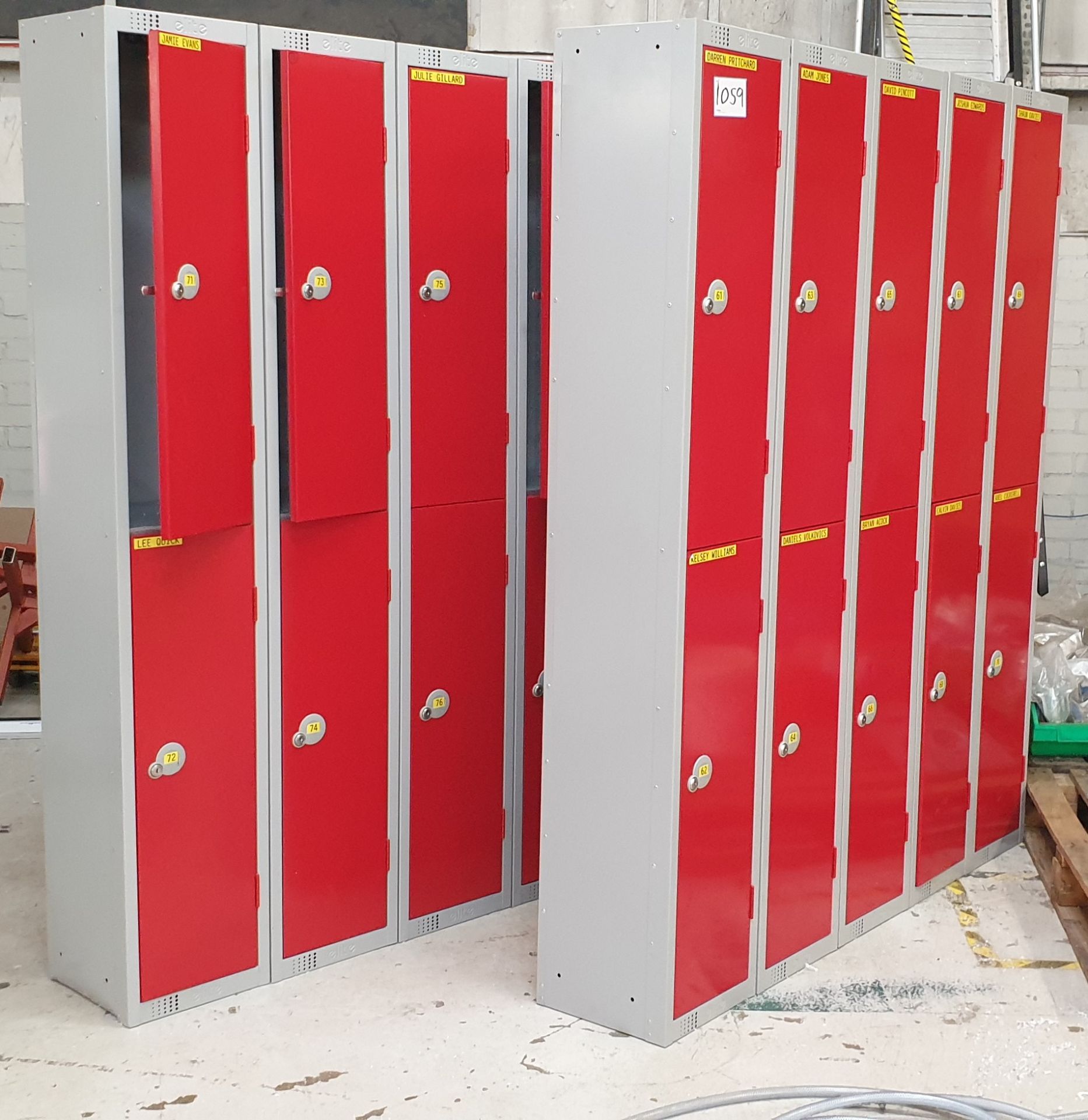 2: Elite Set of 10 Lockable Storage Lockers - Image 2 of 4