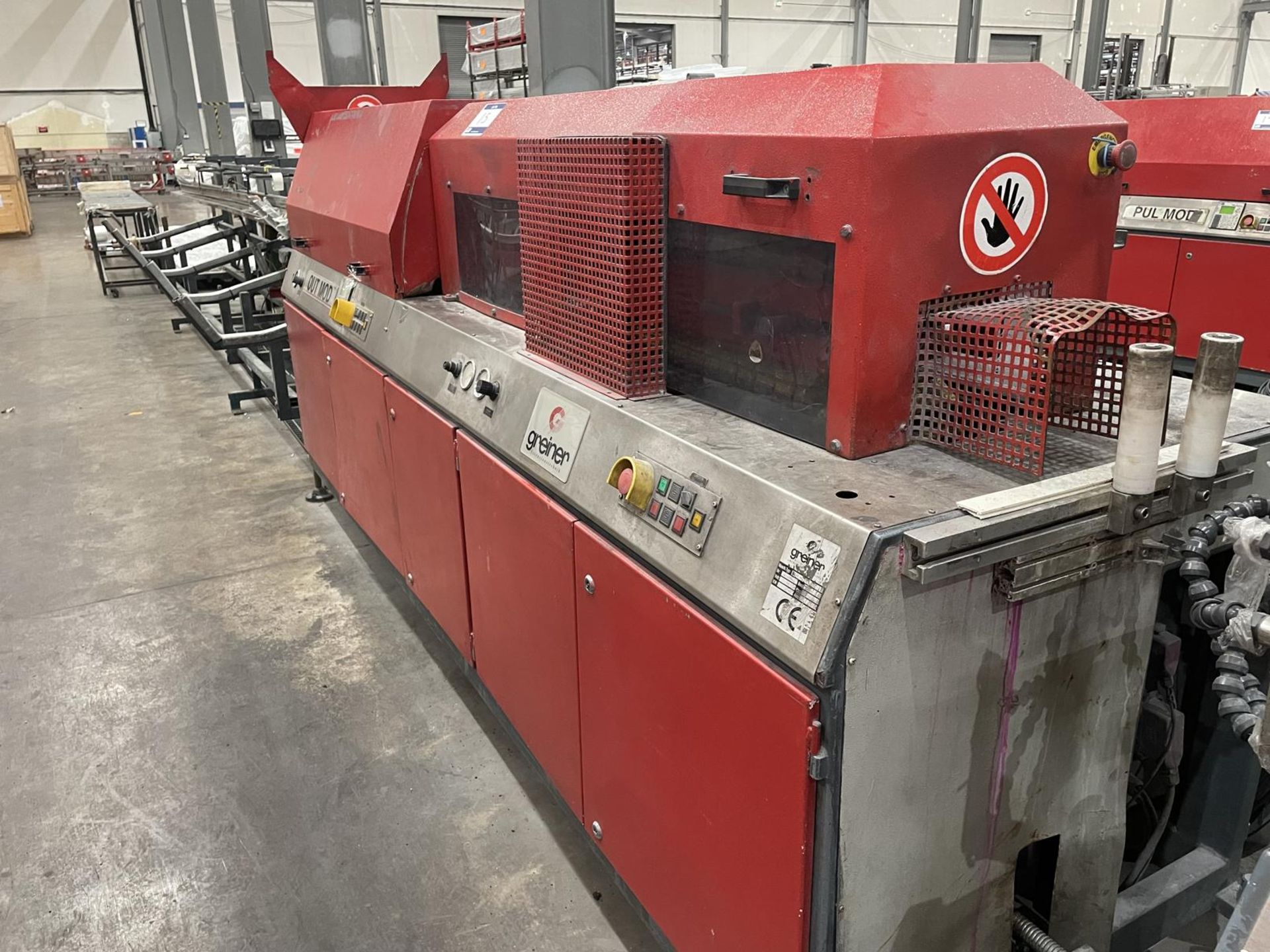 Greiner CAL PUL 10/10-235-C Combination Extrusion Haul Off and Cut to Length Machine Serial No. 01- - Image 2 of 4