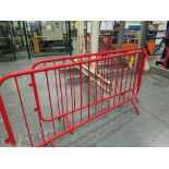 4: Sections Red Steel Barrier