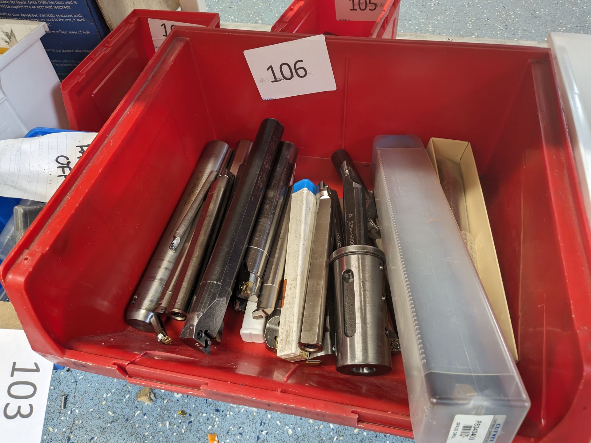 Large Quantity Boring Bars in Box