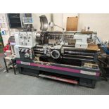 1: Optimum Excel D460 x 1000-DPA Gap Bed Centre Lathe With 3 & 4-Jaw Chucks and Quick Change Toolpo