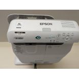 1: Epson EB-684W ceiling mounted projector