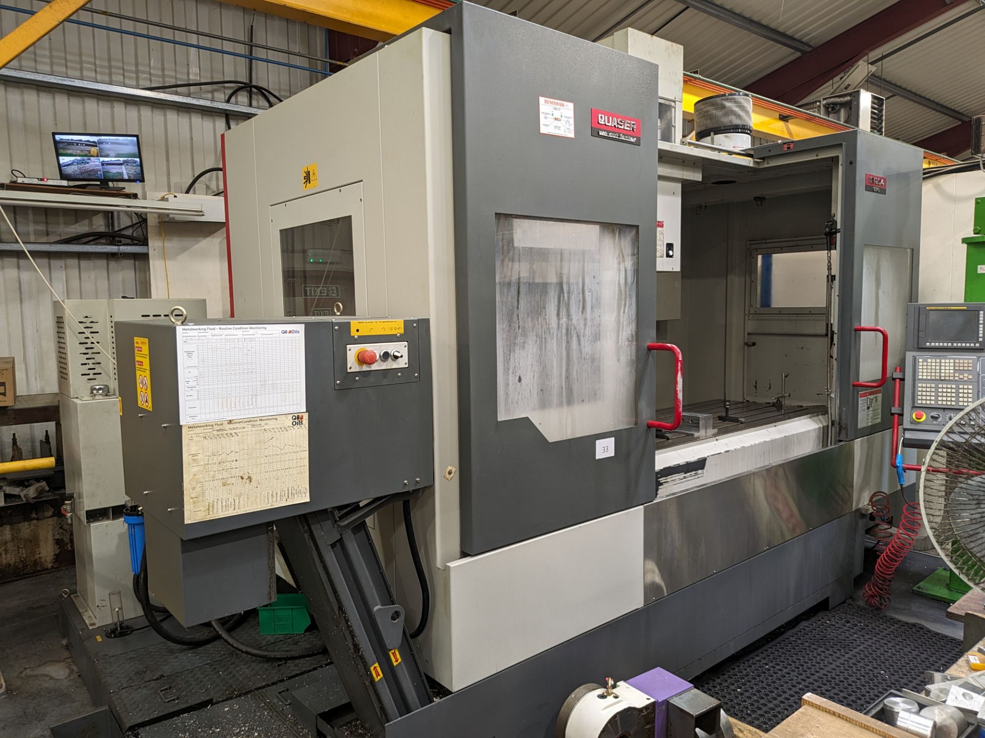 Quaser Bridgeport MV204CPL/12B Vertical Machining Centre - Image 7 of 8