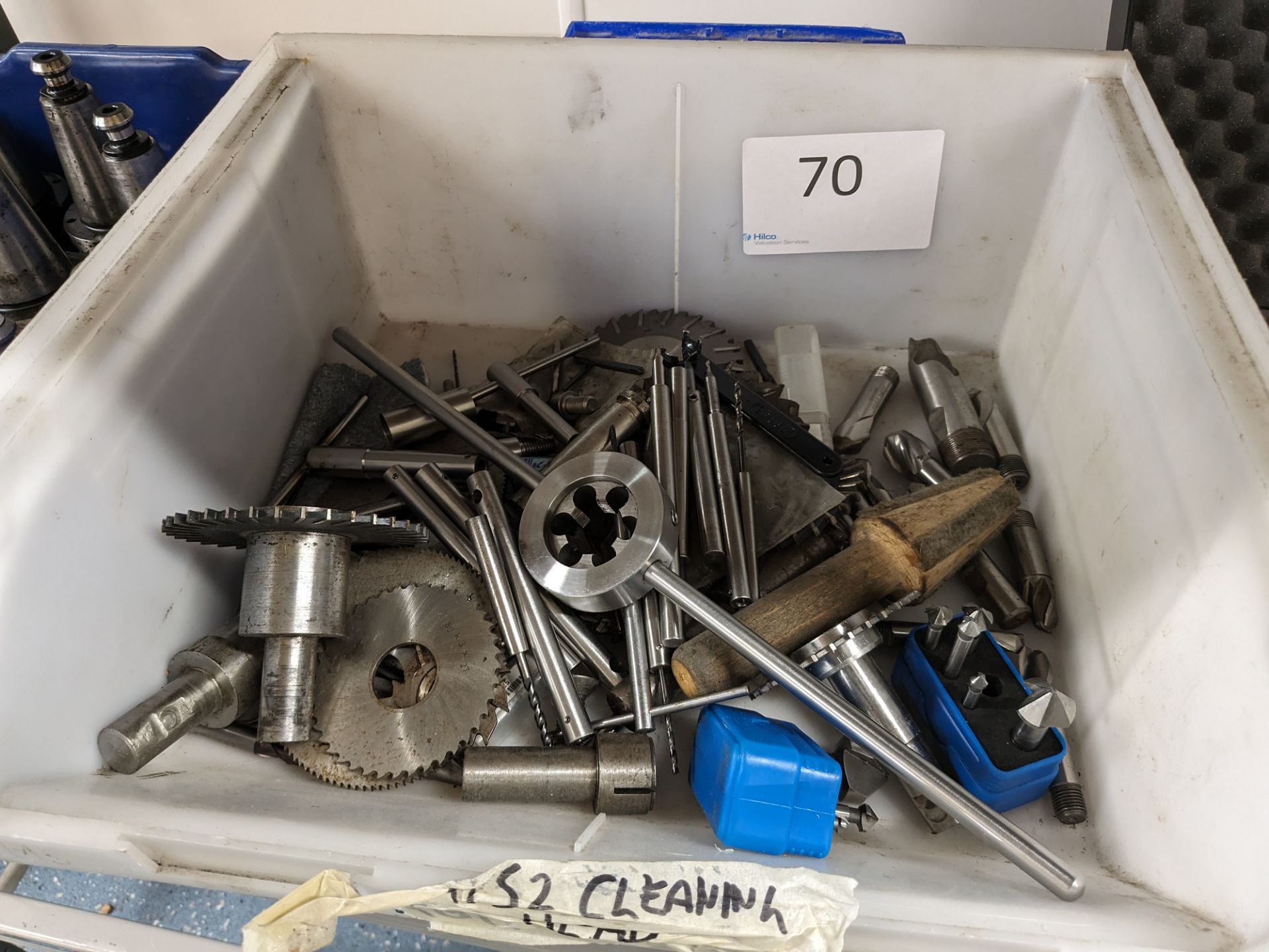 1: Box Miscellaneous Milling Cutters