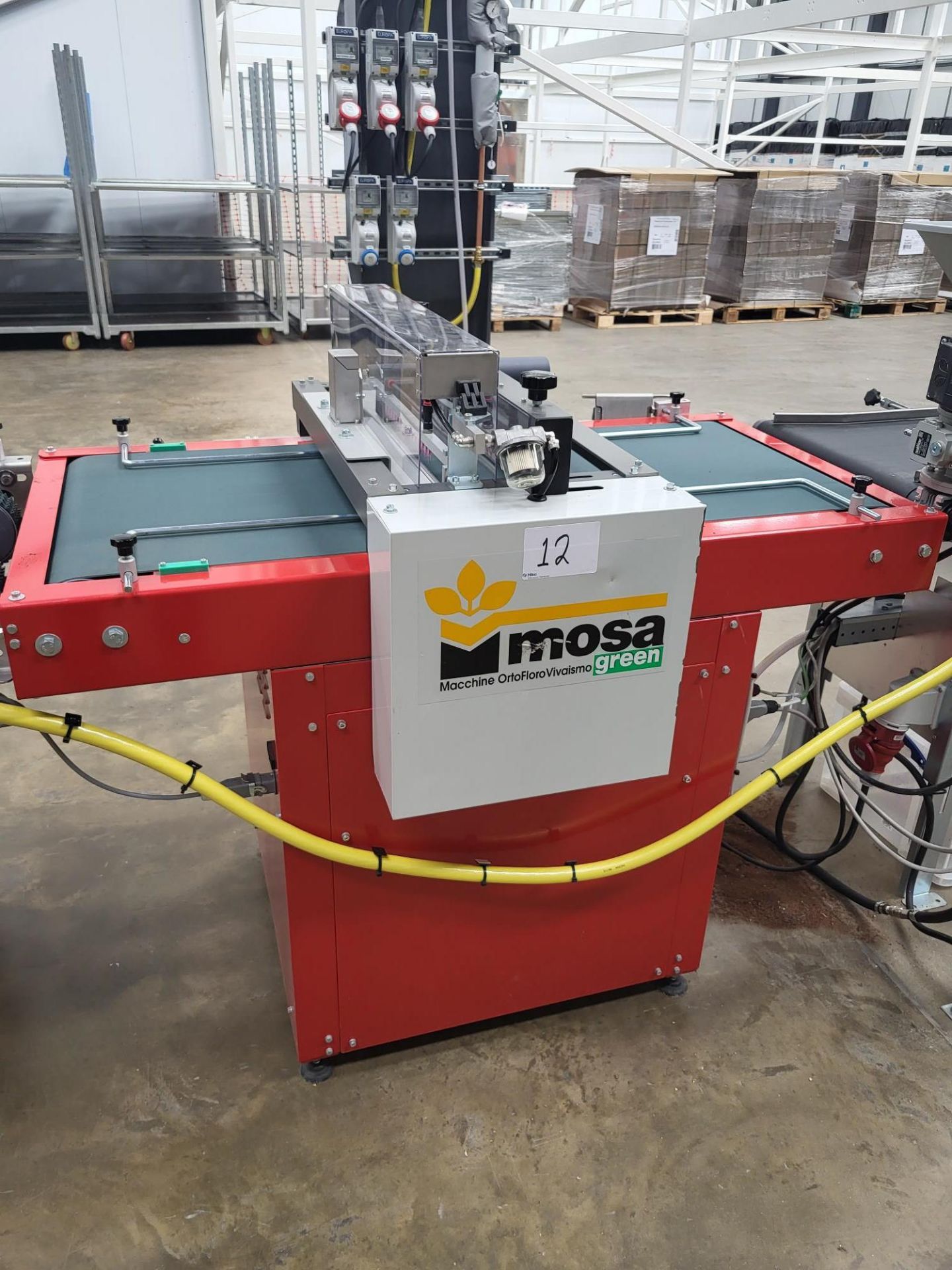 1: Mosa TO55.T Needle Seeder with Stepper Motor on Conveyor Belt, Dibbing Device, Seed Bars & Extra - Image 2 of 3