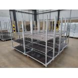 10: Three Tier Mobile Plant Trolleys, Approx 1030mm x 560mm, As Lotted