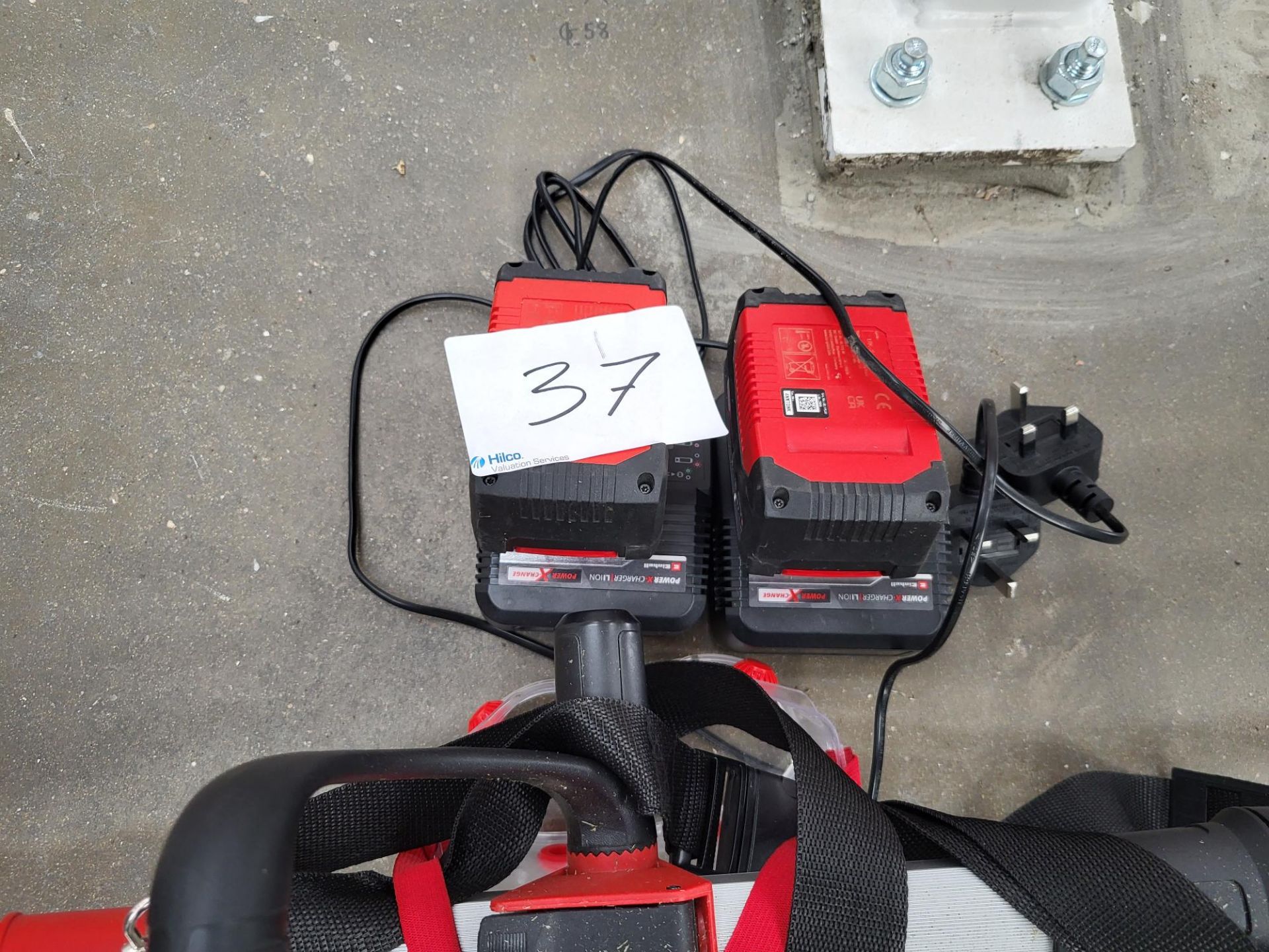 1: Einhall GE-CT 36/30 LiE Battery Powered Strimmer. Serial No. UK-22-2054 with 4: Power X-Change 18 - Image 2 of 2