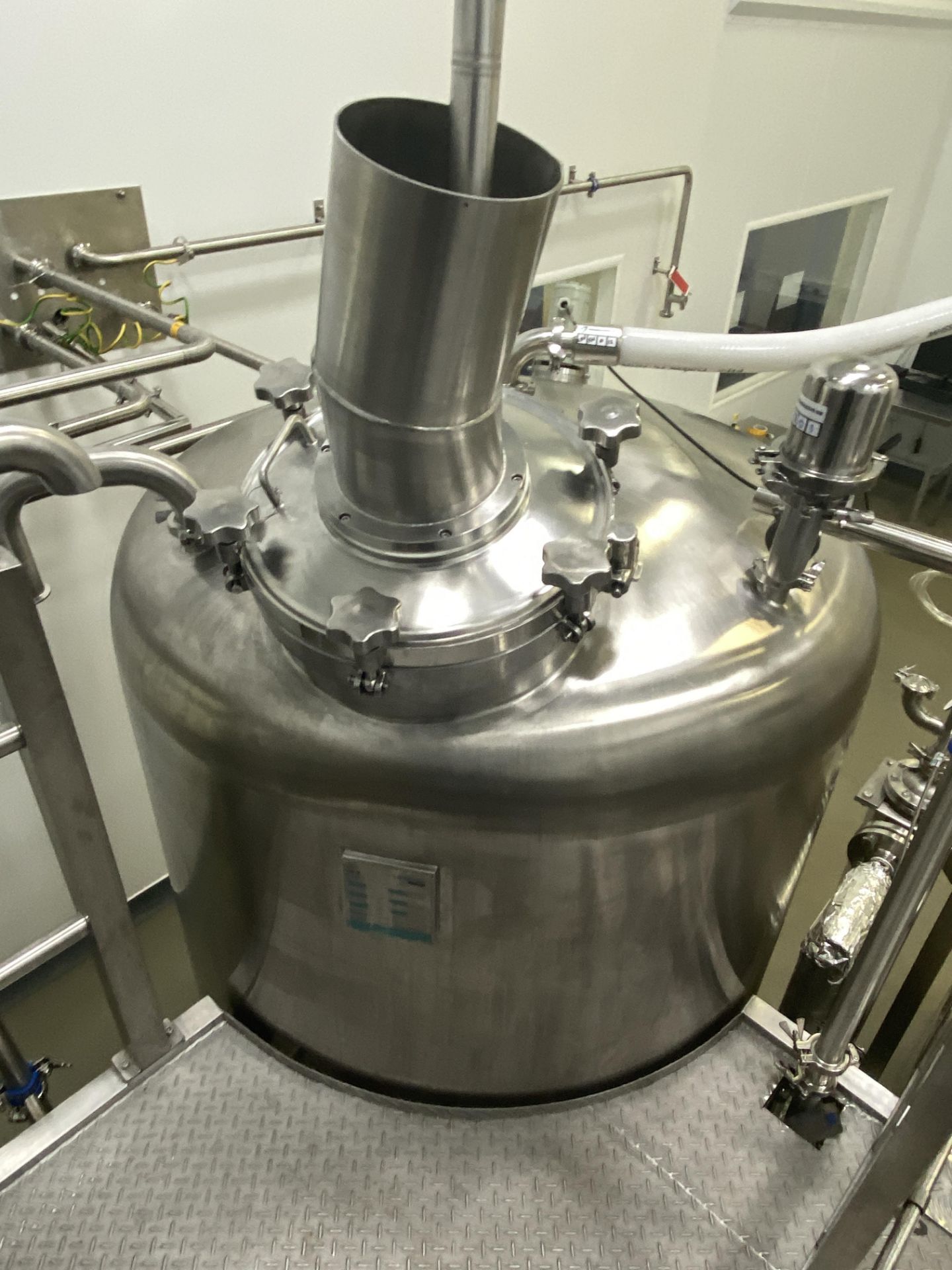 1, Chasing Model DSZL-2000QB Cream Manufacturing Plant Comprising Stainless Steel 2000 Litre Mixing - Image 6 of 23