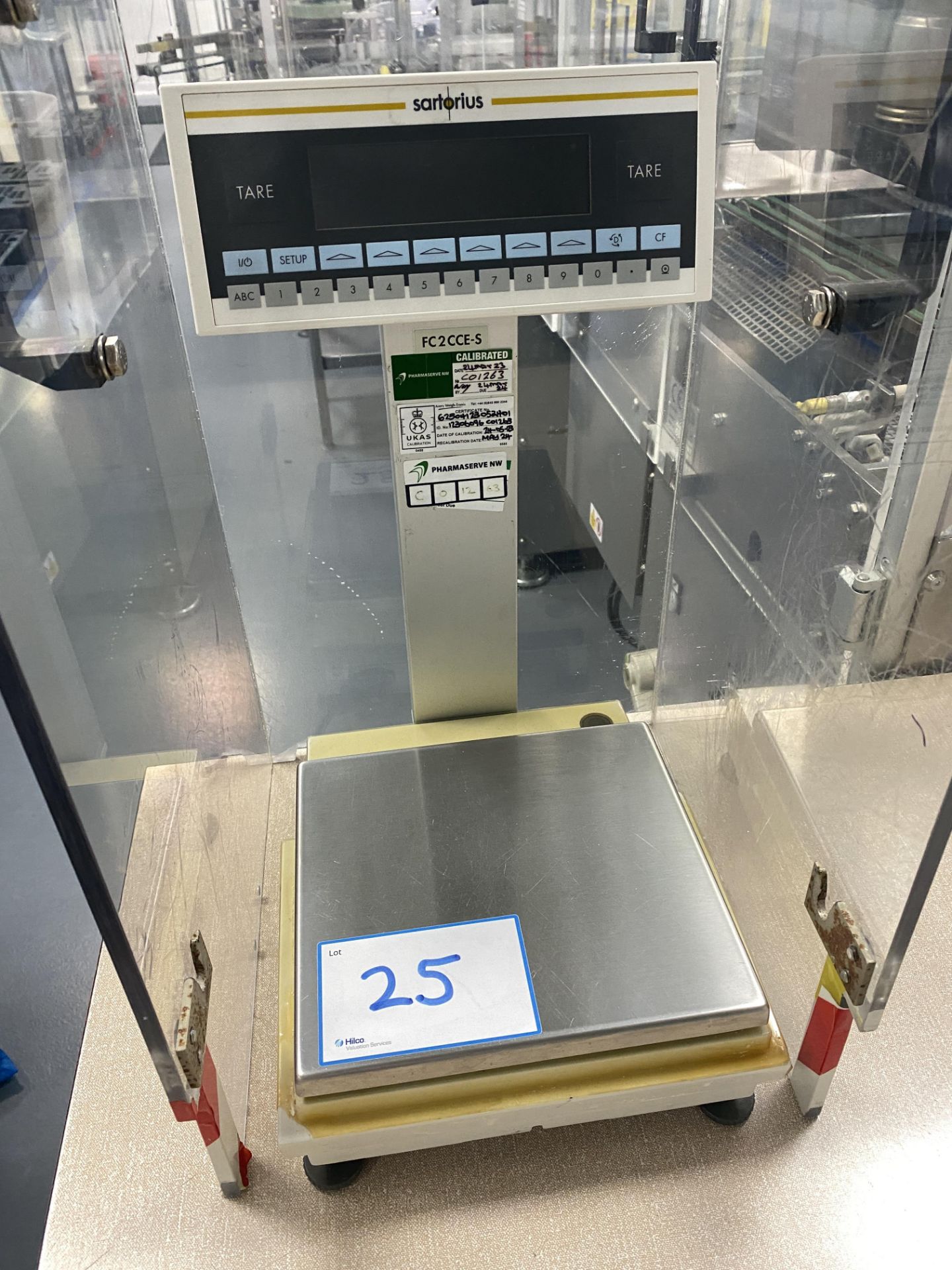 2, Sartorius Bench Scales