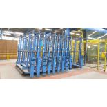 Concertina Glass Panel Storage System (3 Ton Capacity Per Rack)