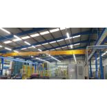 Street Single Girder Overhead Travelling Crane (8 Ton) 16M Span Approximate With Stahl Chain Hoist A