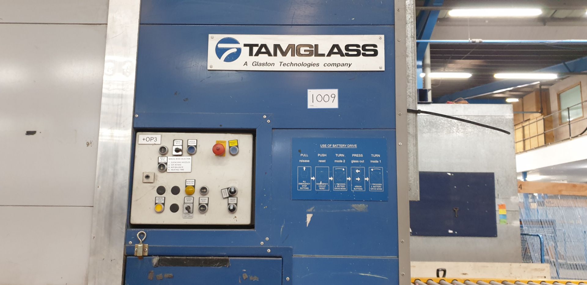 1: Tamglass Pro Convection Horizontal Glass Tempering Furnace toSuit 2500mm Wide Glass Twin Heating - Image 2 of 15