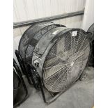 2 : Large Industrial Black Fans