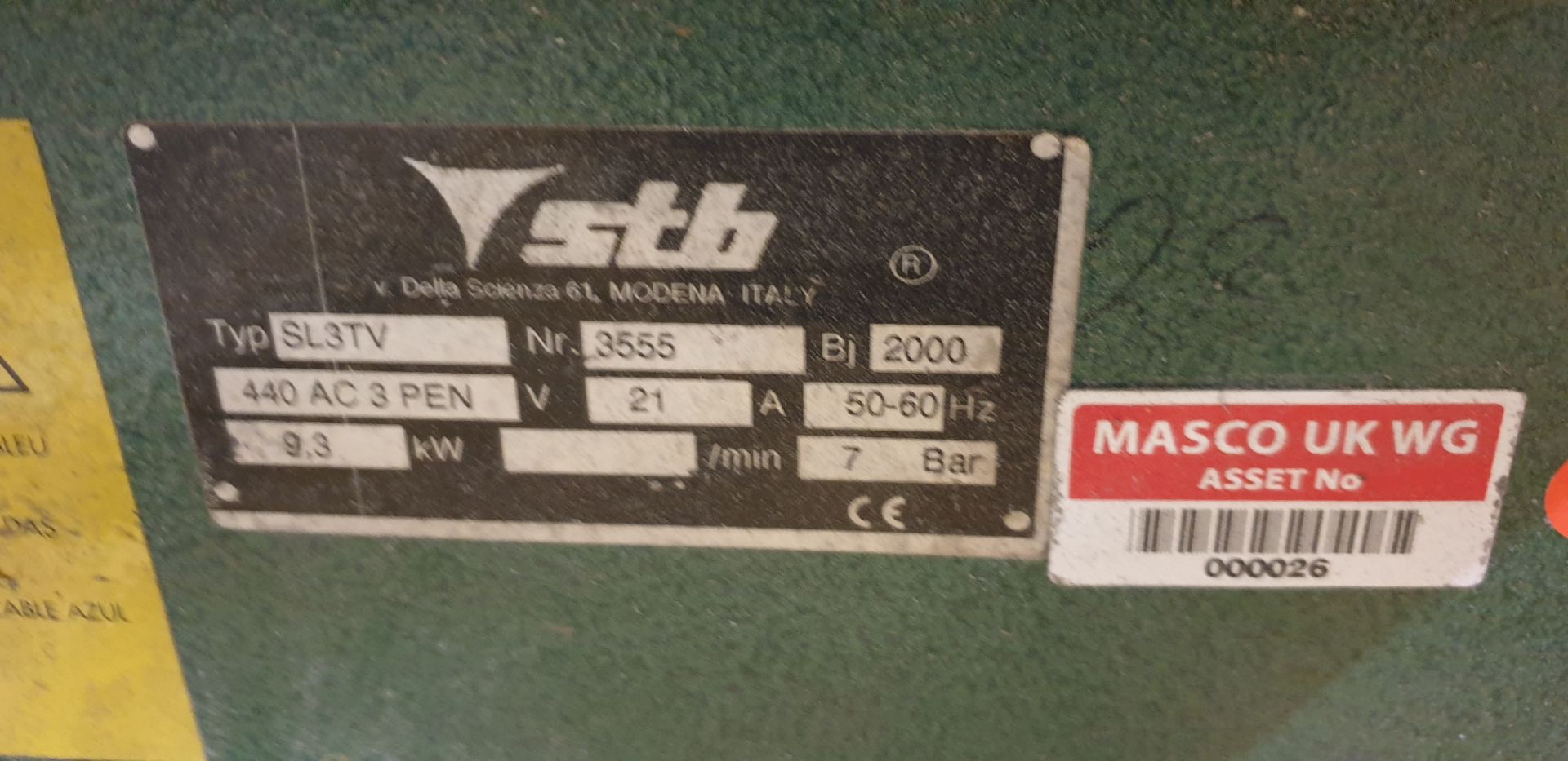 STB, SL3TV, 3-Head Welder , Serial Number: 3555, Year of Manufacture: 2000 - Image 4 of 5