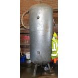 1: Atlas Copco Galvanised Vertical Air Receiver Together with All Associated Equipment to Include P
