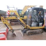 Caterpillar 301.7D Mini Hydraulic Excavator (7 Ton) SN CAT3017DVLJM01767 (2014) BGC319 1,104 Hrs