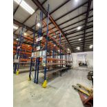 Qty of Various Pallet Racking Including: 126 Bays of Double Bay Pallet Racking including Approx. 88