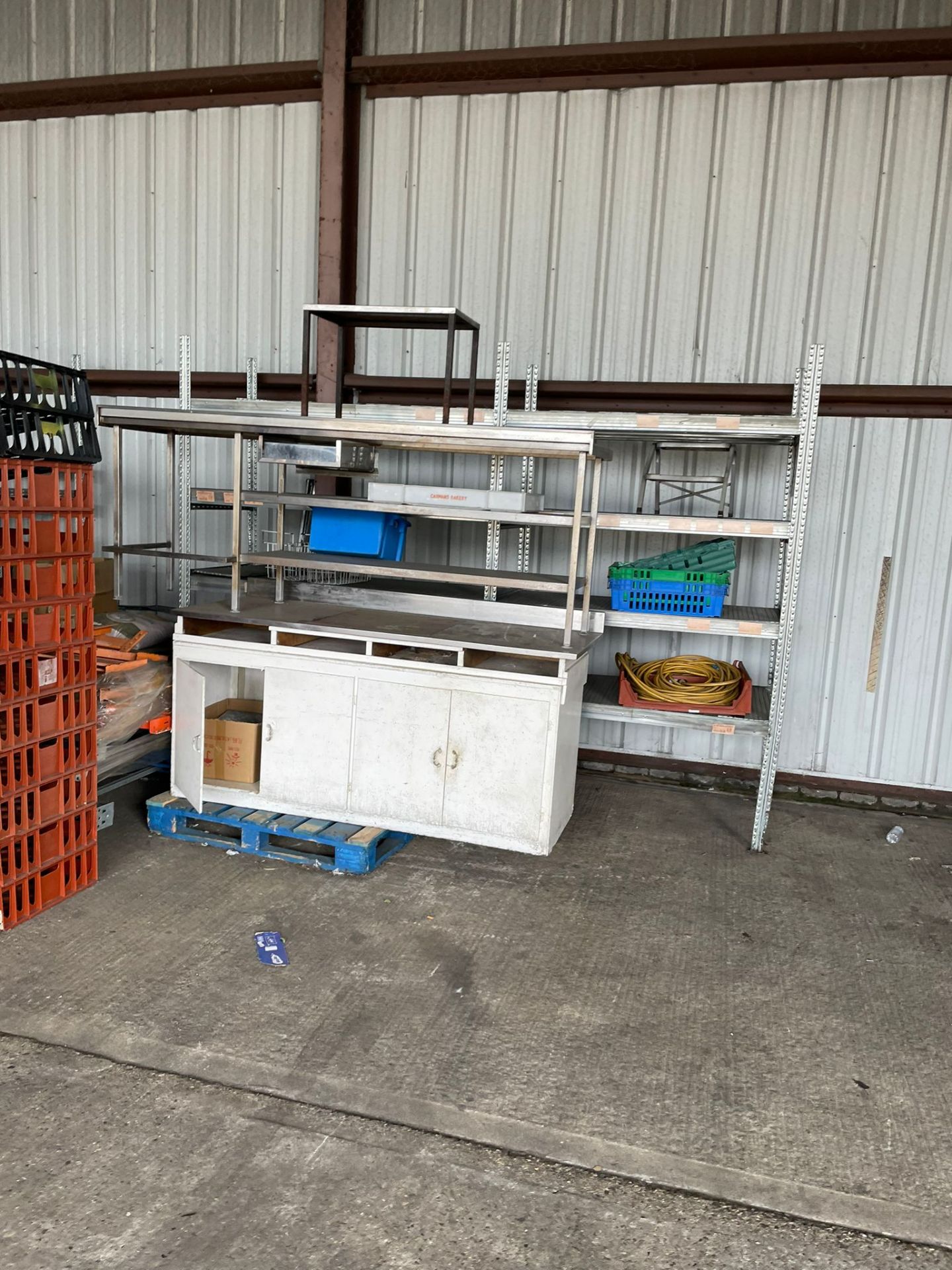 Various Racking including Cages,Crates and display units - Image 3 of 3