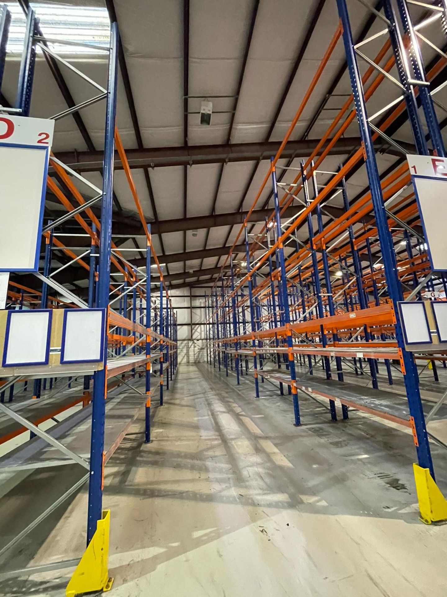 Qty of Various Pallet Racking Including: 126 Bays of Double Bay Pallet Racking including Approx. 88 - Image 7 of 21