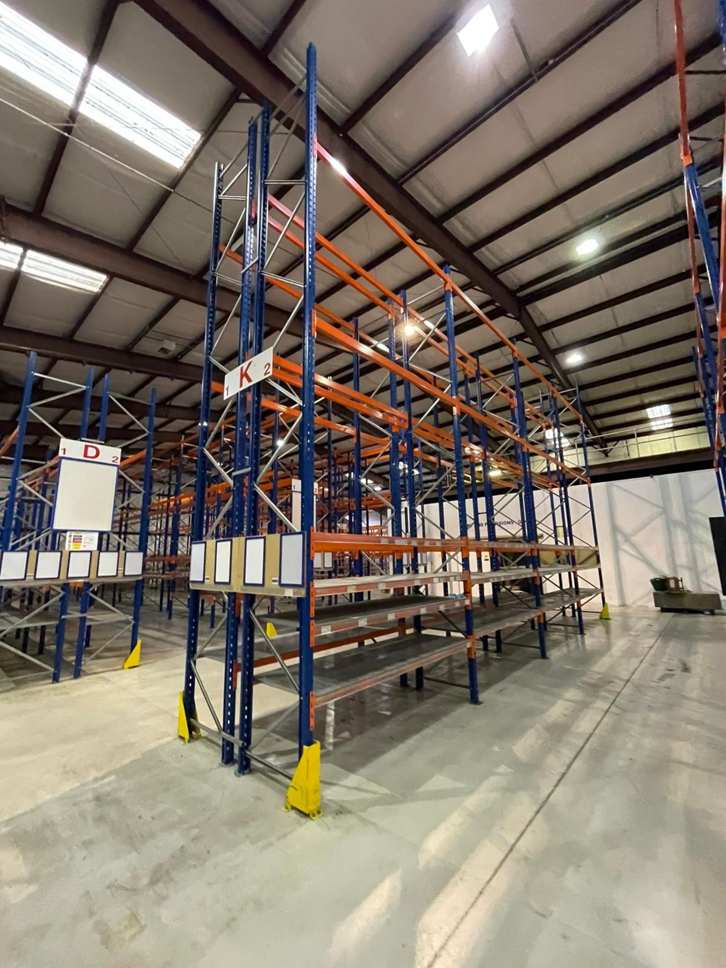 Qty of Various Pallet Racking Including: 126 Bays of Double Bay Pallet Racking including Approx. 88 - Image 4 of 21