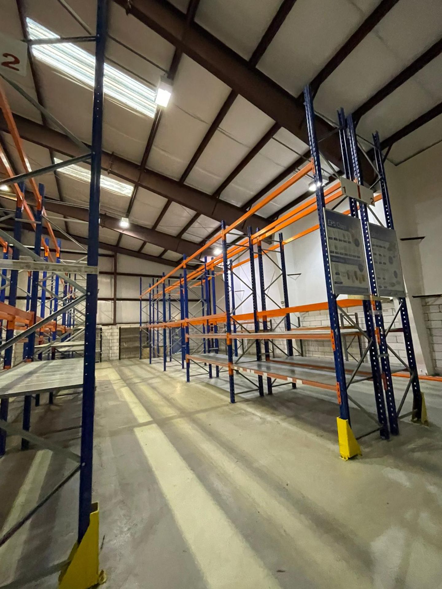 Qty of Various Pallet Racking Including: 126 Bays of Double Bay Pallet Racking including Approx. 88 - Image 10 of 21