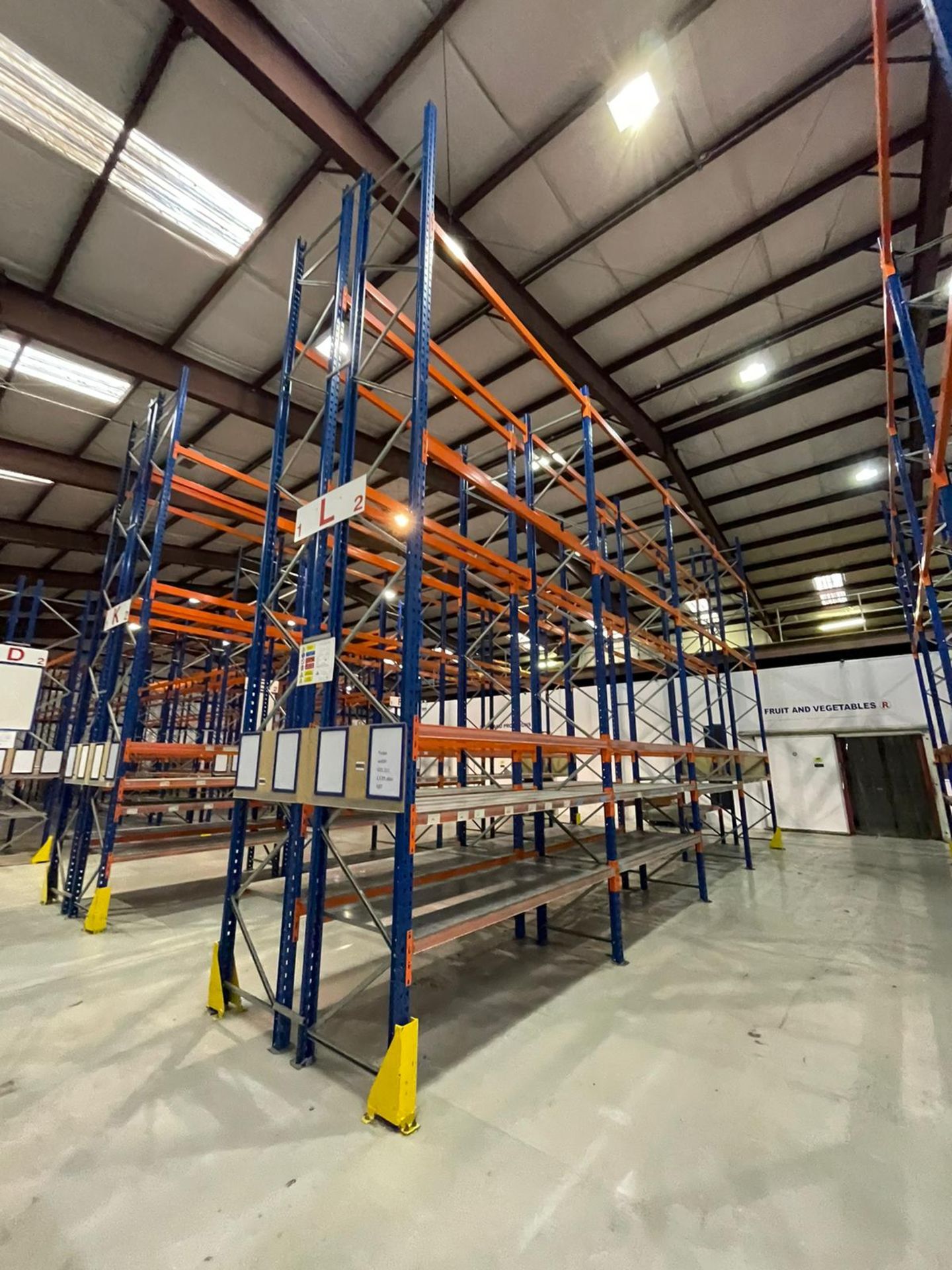 Qty of Various Pallet Racking Including: 126 Bays of Double Bay Pallet Racking including Approx. 88 - Image 3 of 21