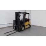 Yale GLP25RFE2170 Gas Forklift Truck. 2.5 Ton Capacity, Last Service 26/05/23, Running Hours 10,881