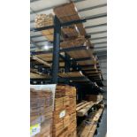 Double Sided Cantilever Racking Approximately 6m x 20m with 120 Arms