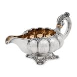 A French Silver Sauce Boat