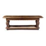 An English Oak Refectory Table