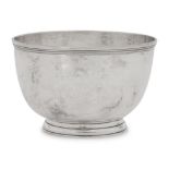 An Irish Queen Anne Silver Footed Bowl