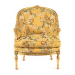 A George III Giltwood Bergere