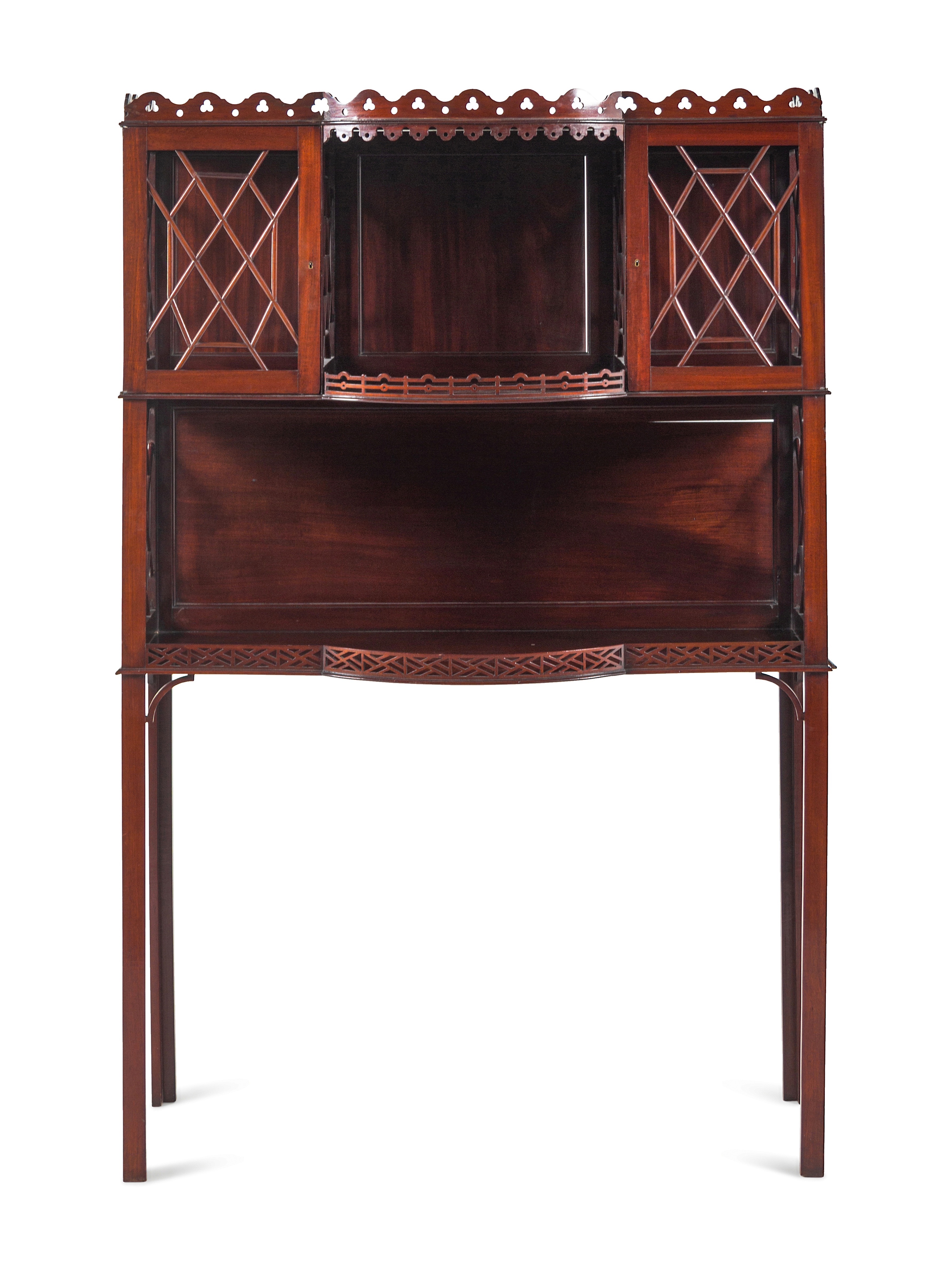 A George III Mahogany Cabinet