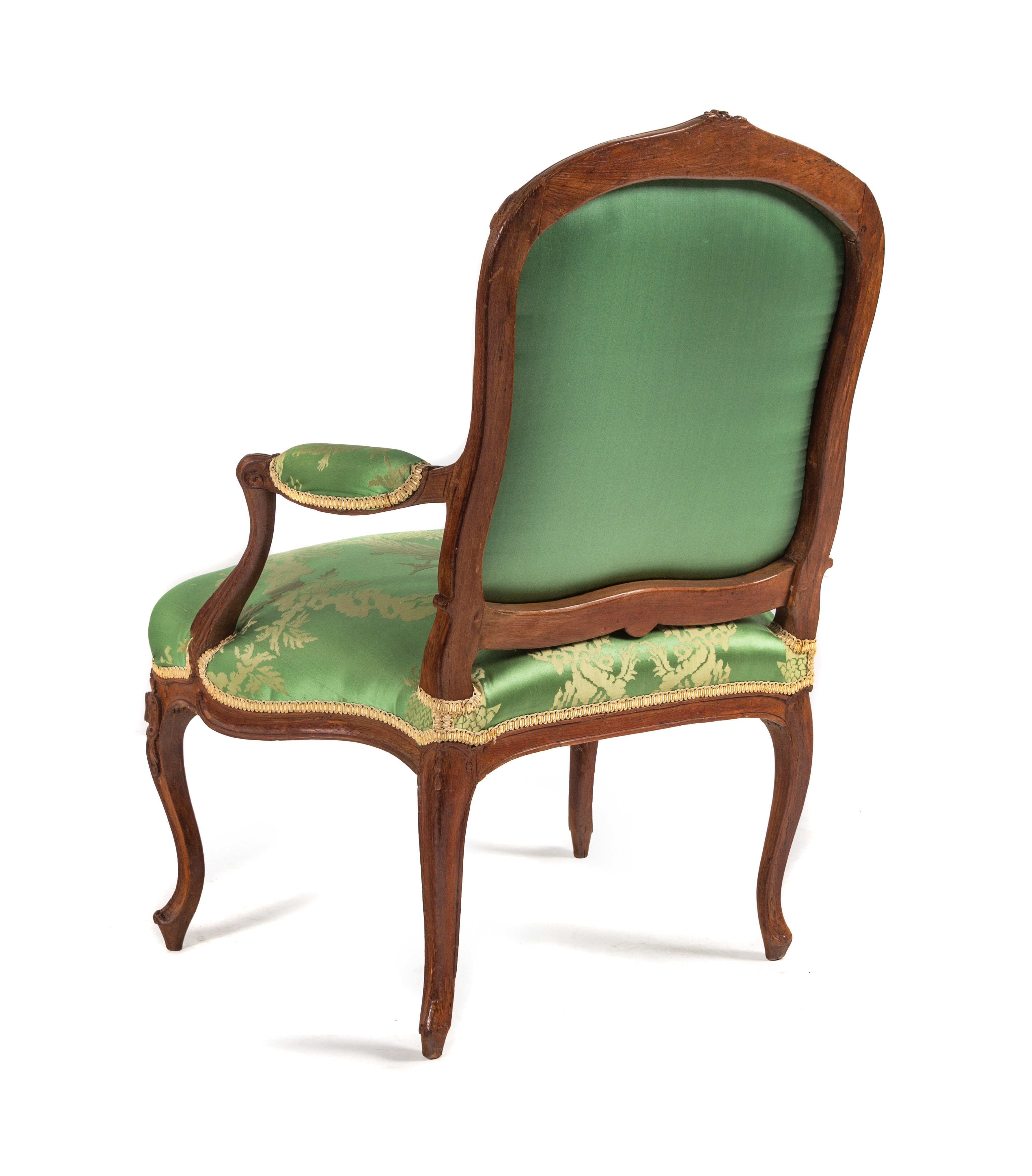 A Pair of Louis XV Beechwood Fauteuils - Image 8 of 10