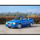 1989 Ford Escort XR3i Cabriolet