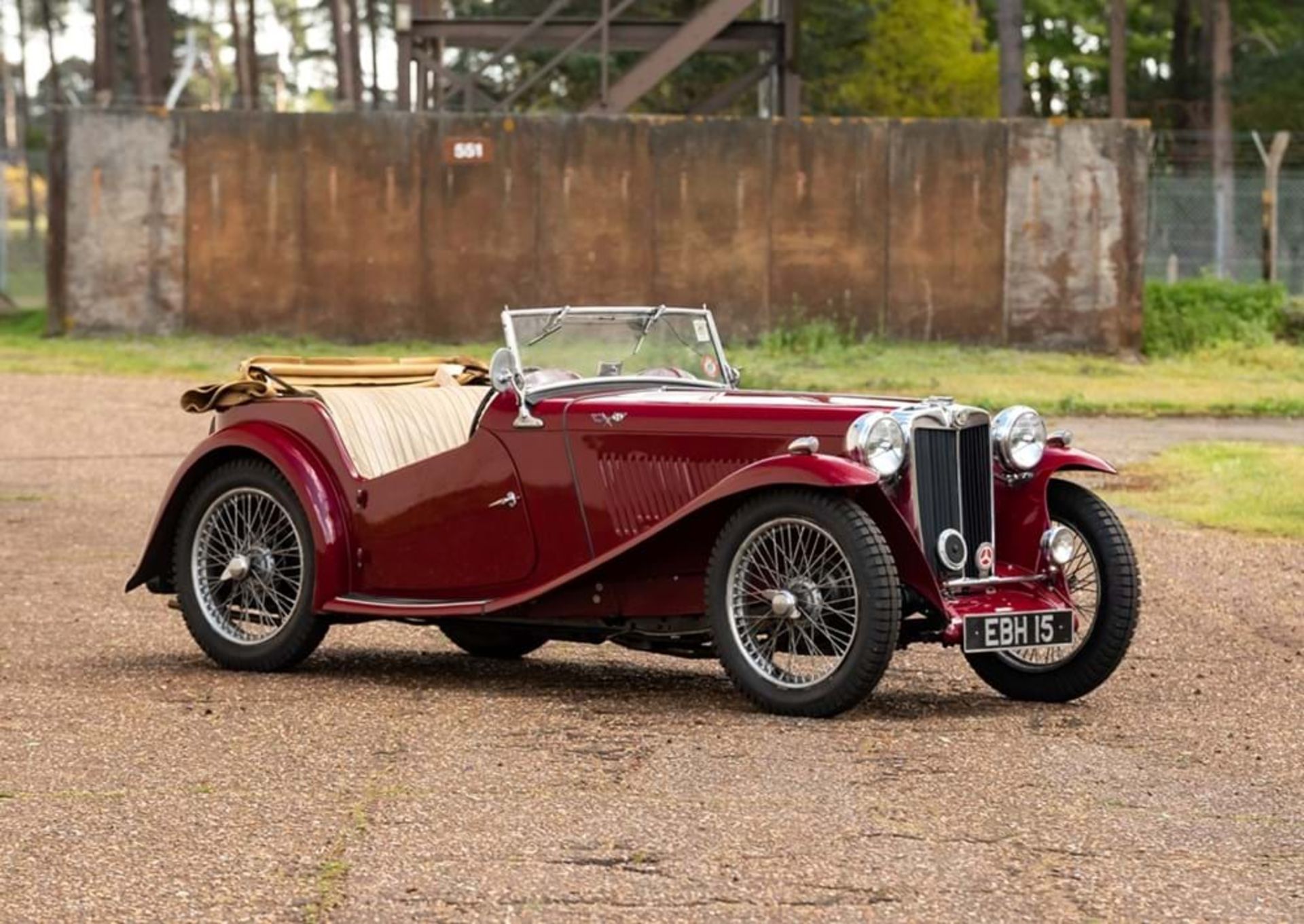 1937 MG TA