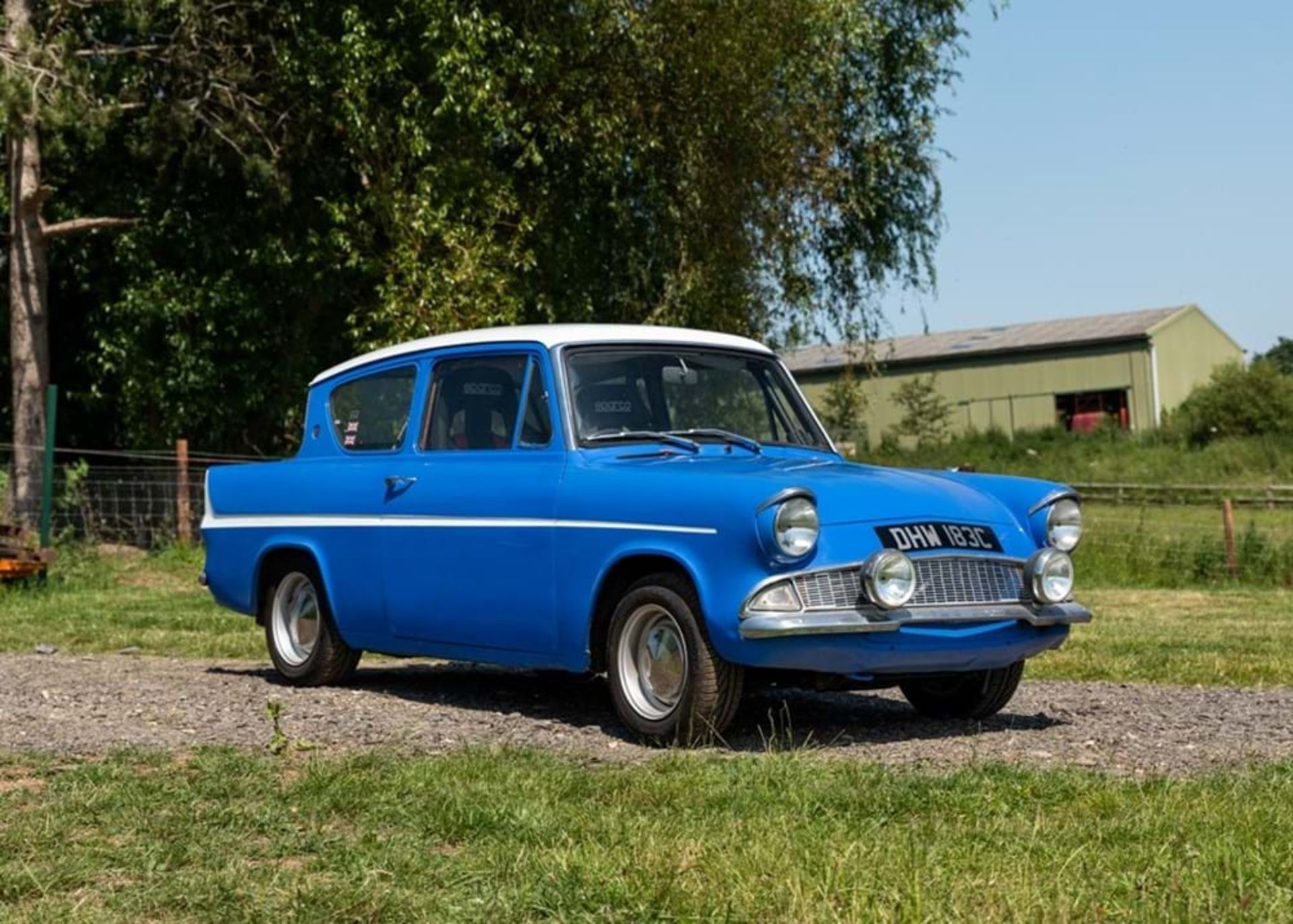 1965 Ford Anglia 105E Rally Car