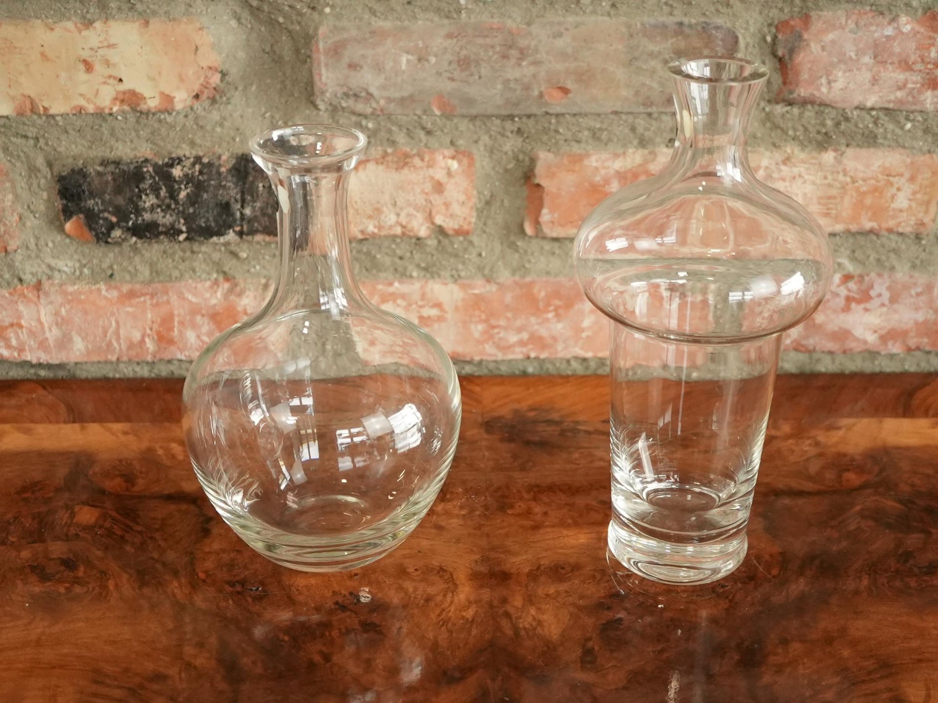 2x Glas Karaffen