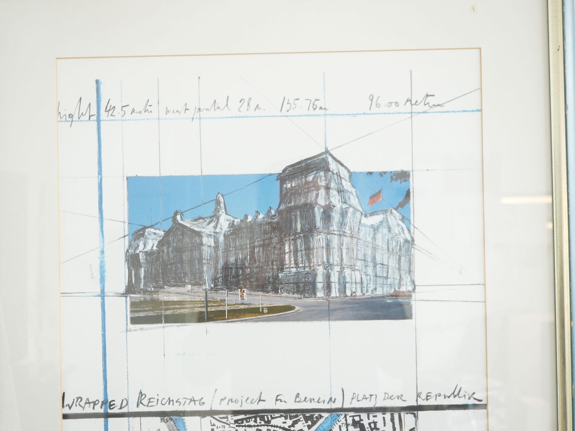 Christo Wrapped Reichstag Litographie - Image 3 of 4