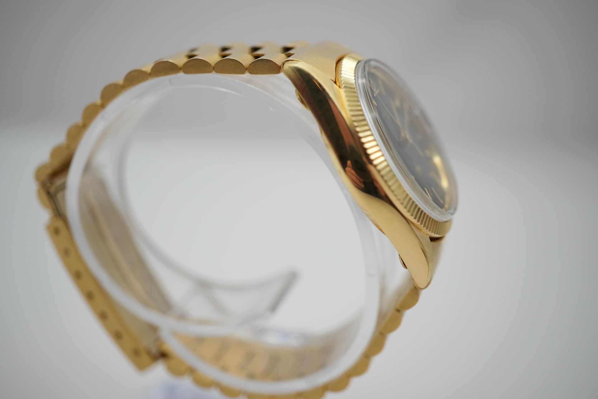 Baume Mercier Armbanduhr "BauMatic" Gold 750 - Bild 2 aus 6