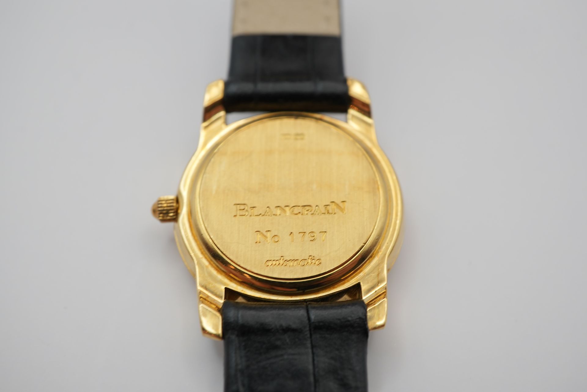 Blancpain Villeret Armbanduhr Gold 750 Diamanten - Bild 4 aus 5