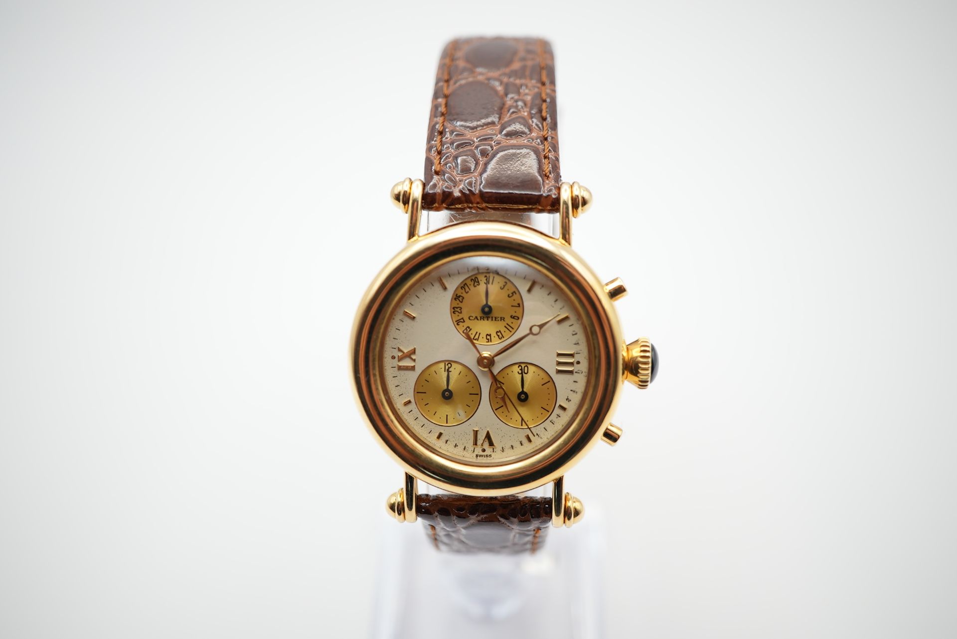 Cartier Diabolo Armbanduhr Gold 750