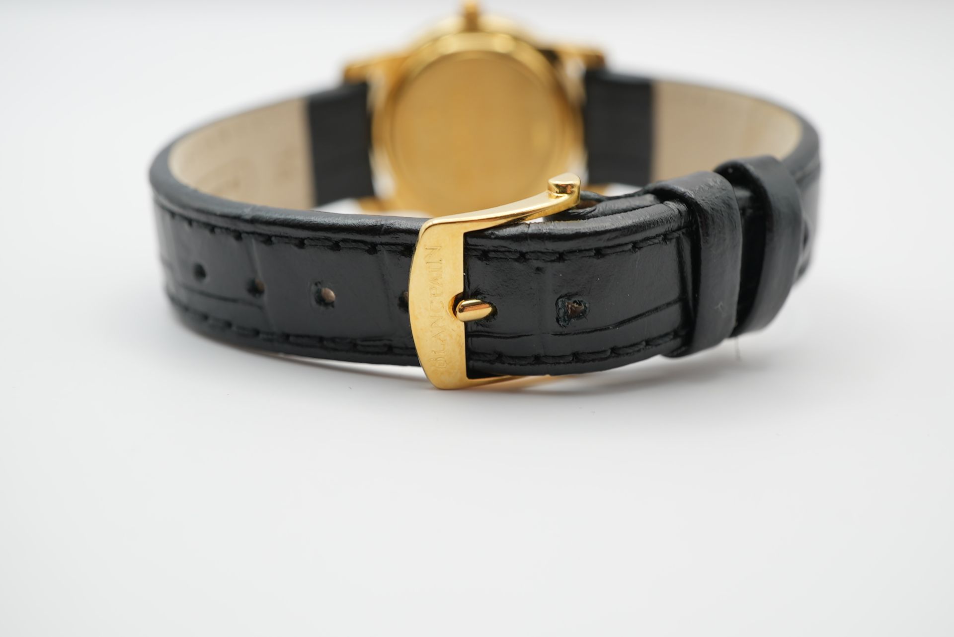 Blancpain Villeret Armbanduhr Gold 750 Diamanten - Bild 5 aus 5