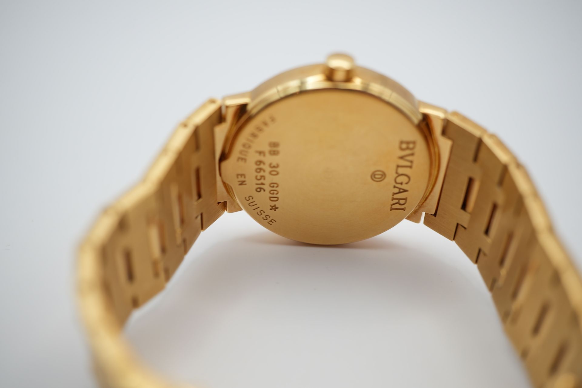 Bulgari BB30 Armbanduhr Gold 750 - Bild 4 aus 5