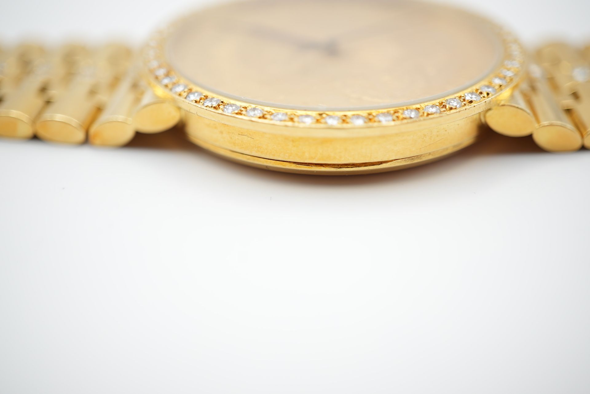 Corum 20 Dollar Gold 750 Diamanten Armbanduhr - Image 6 of 6