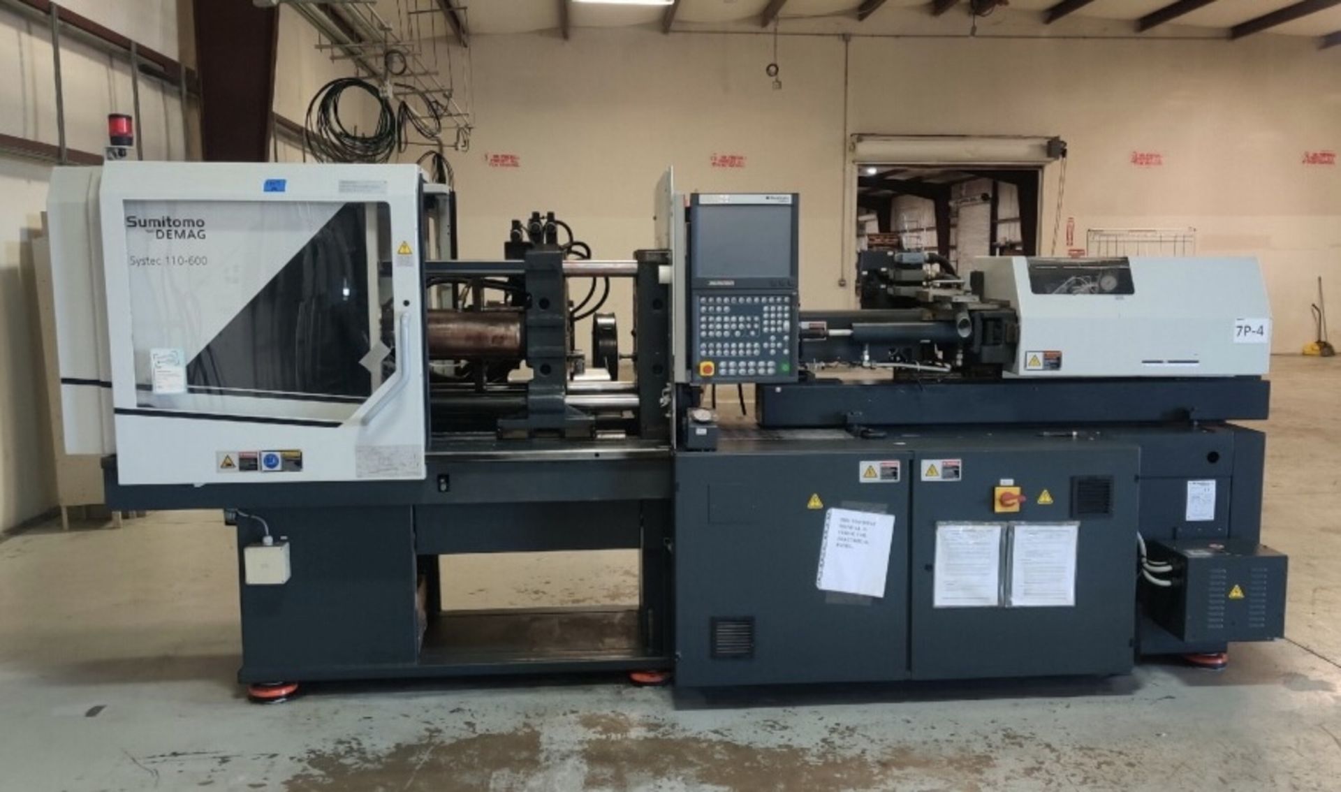 2012 Sumitomo Shi Demag Systec 110-420-600 Hybrid Injection Mold Press, Sumitomo NC5 Controls