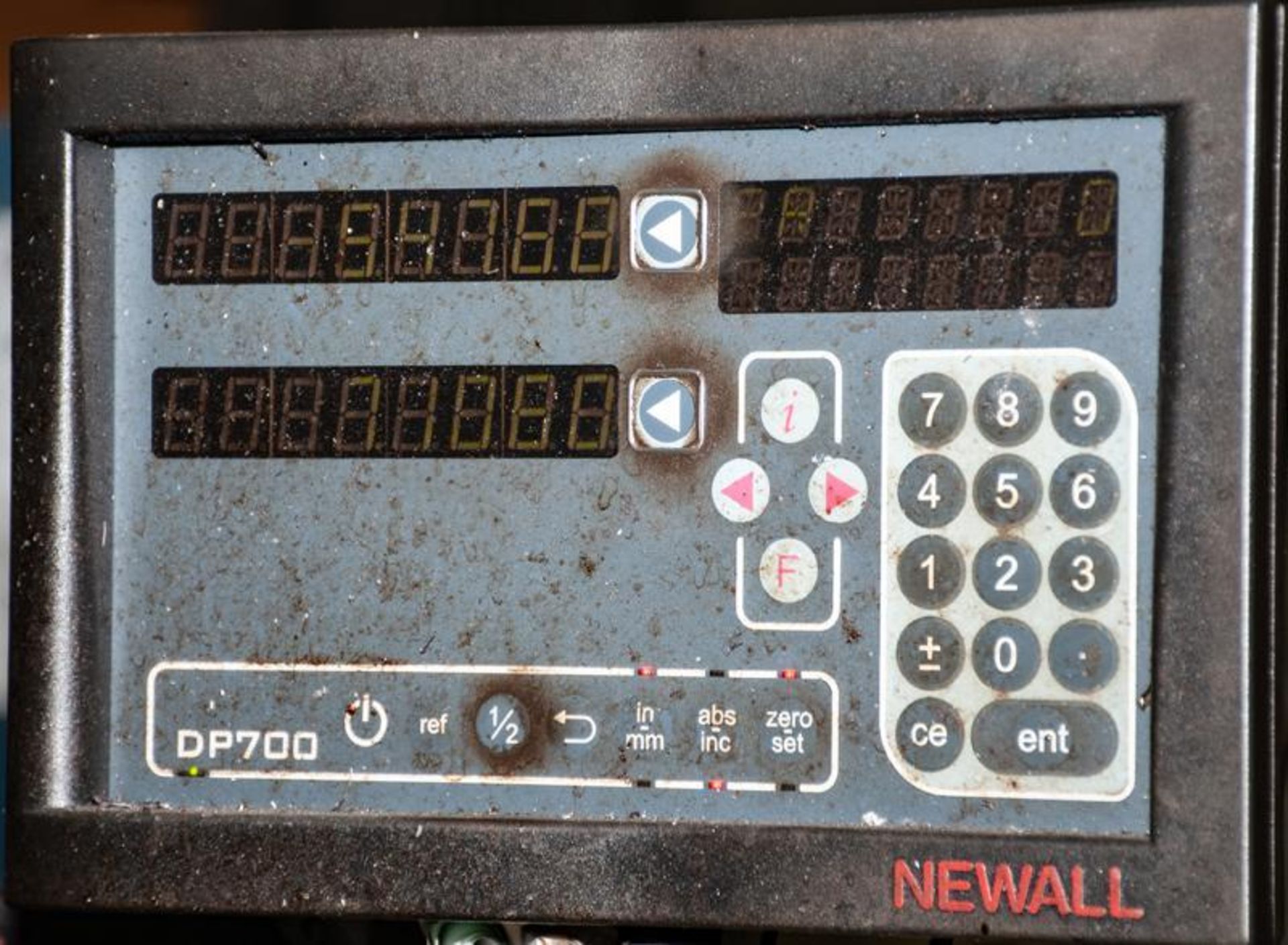 First LC130VS Vertical Mill, Mfg. No. 36732634, 2014, 230v 3ph, 9 X 50" Table, X Axis Feed, W/Newall - Image 3 of 7