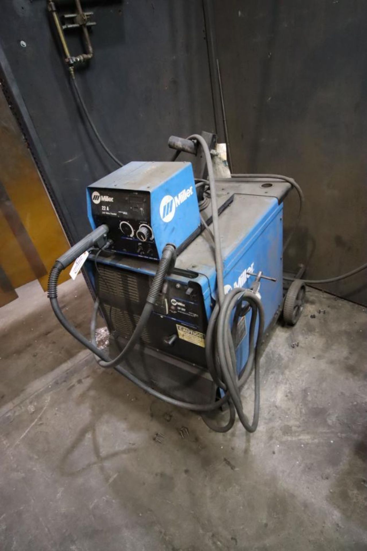 Miller Welder CP-302 with Miller 22A Wire Feed - Image 2 of 4