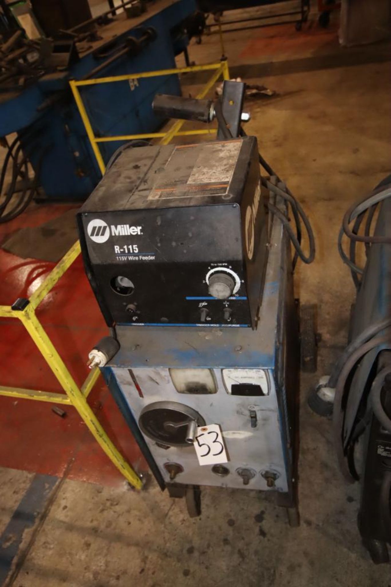 300 Amp Welder with Miller R-115 Wire Feed